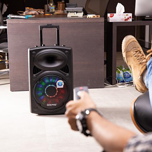 geepas trolley speaker